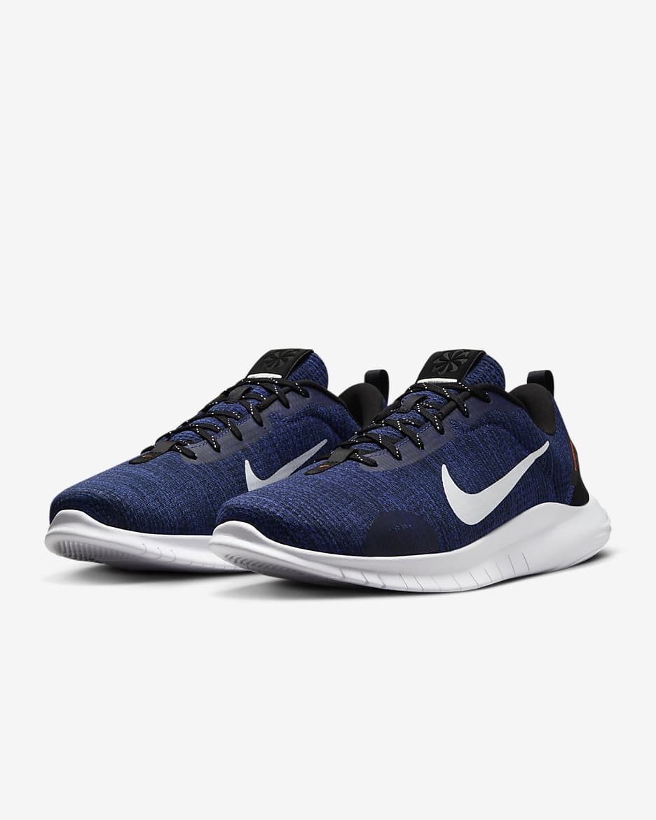 Nike flex navy blue online